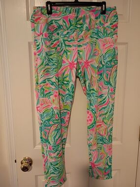 Lilly Pulitzer Bright Luxletic Leggings NWOT 14 Crazy Price!